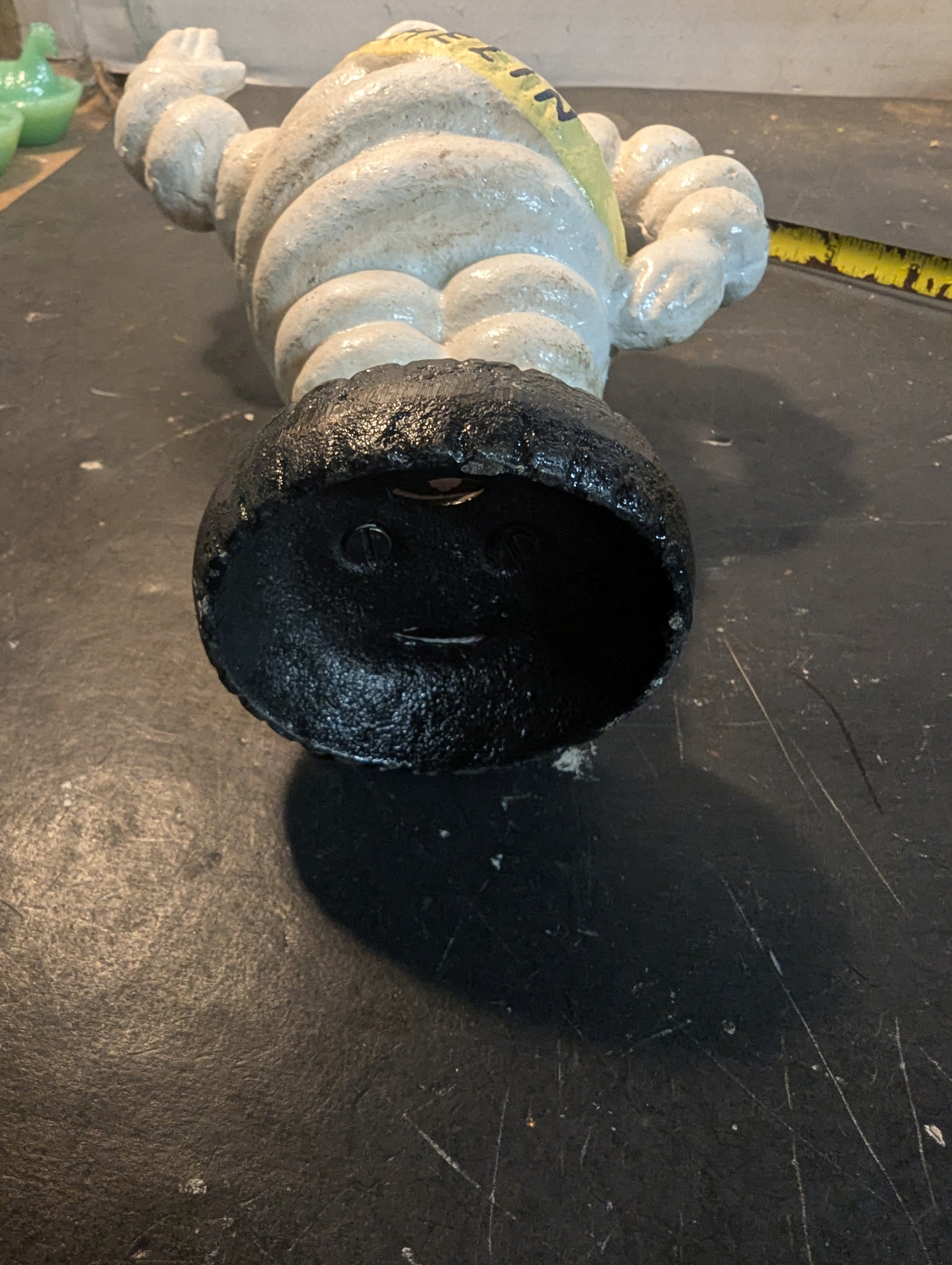 Michelin Man Cast Iron Bank – A Heavyweight Classic!