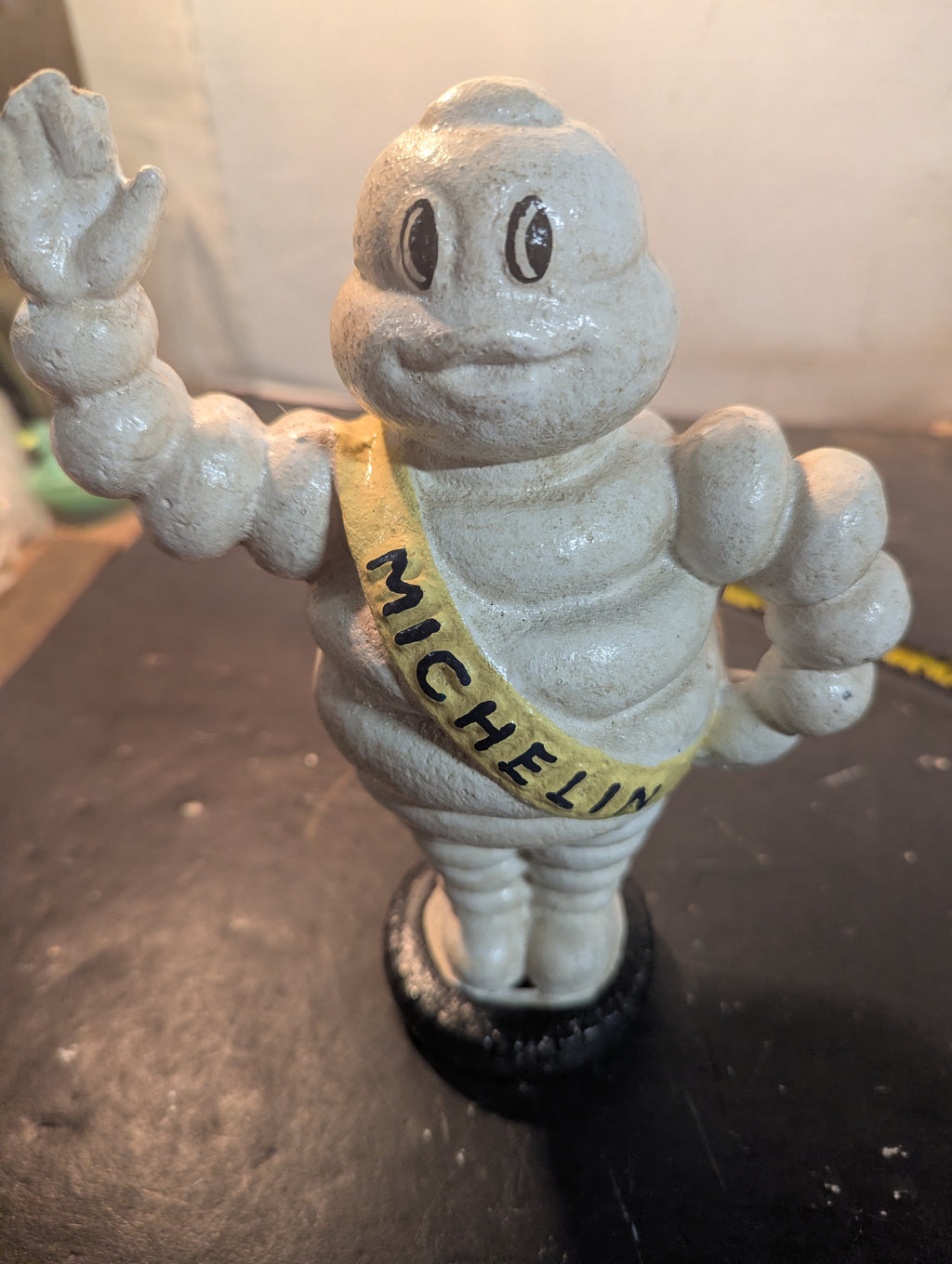 Michelin Man Cast Iron Bank – A Heavyweight Classic!